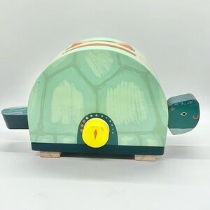 Wooden Turtle Toaster Toy The Manhattan Toy Company Quality wooden toy